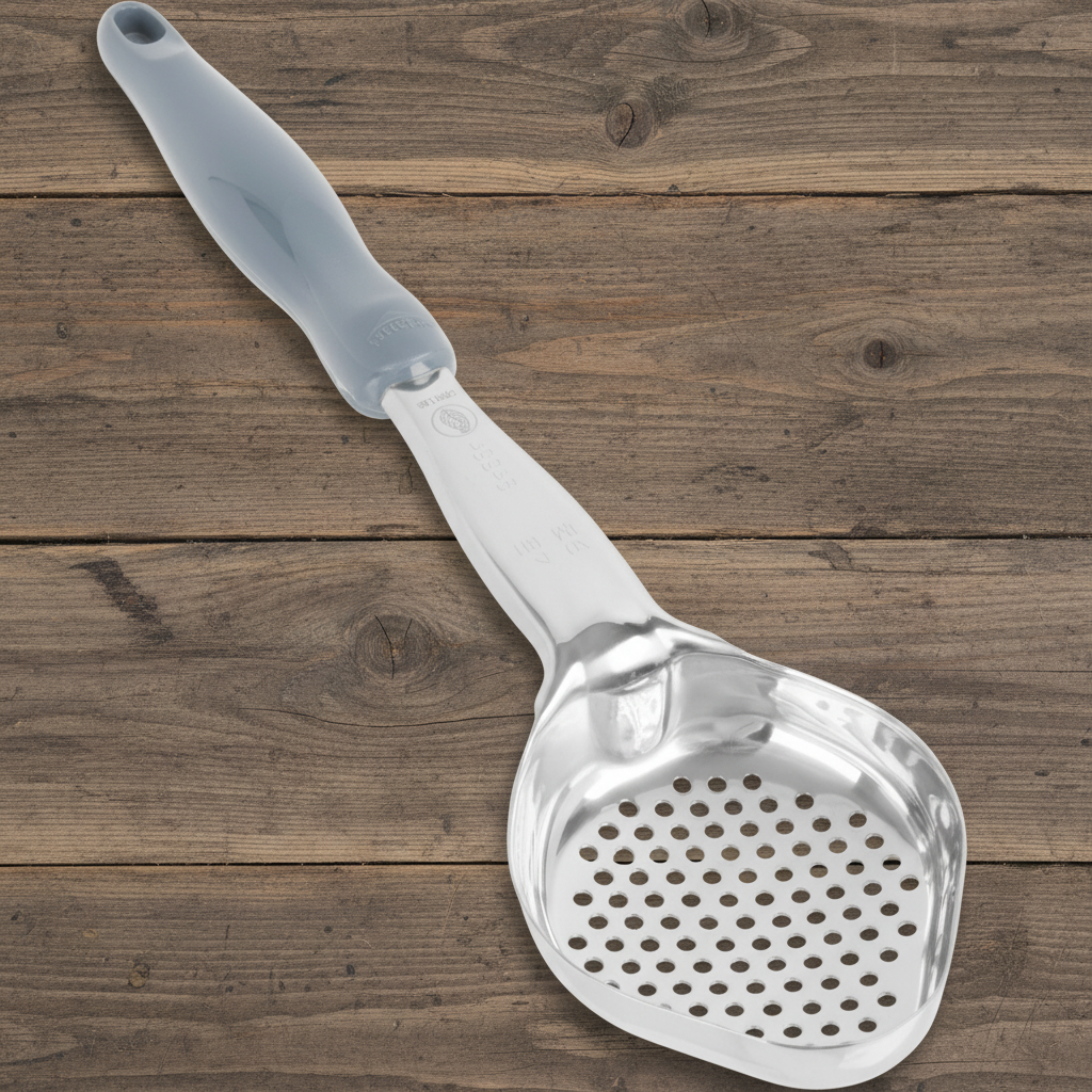 Vollrath - Spoodle, 4 oz, Perforated, Gray, G6422445 - 1/1EA
