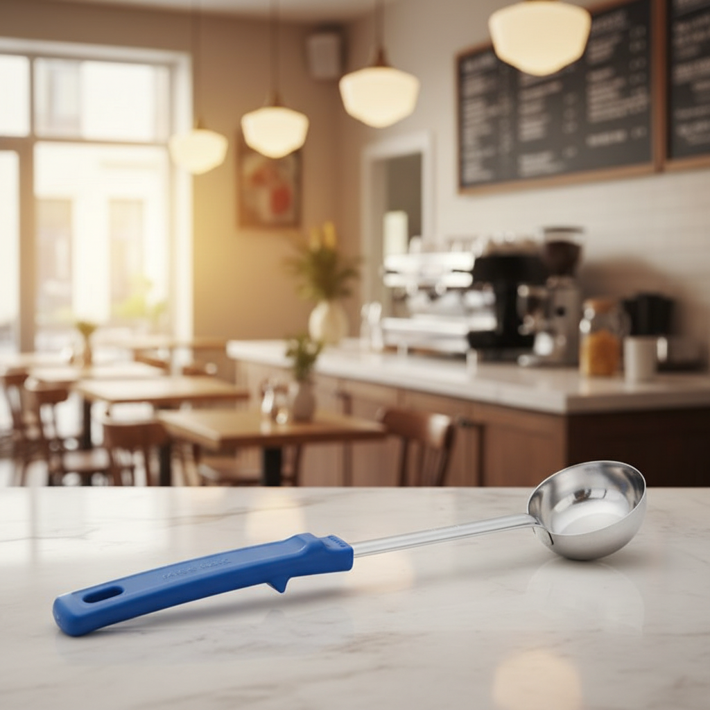 Vollrath - Spoodle, 2 oz, Blue Handle, 62157 - 1/1EA