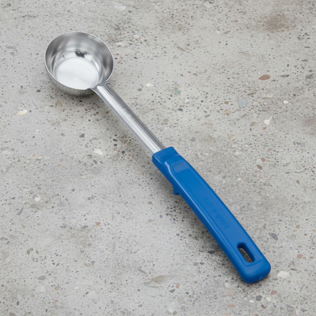 Vollrath - Spoodle, 2 oz, Blue Handle, 62157 - 1/1EA
