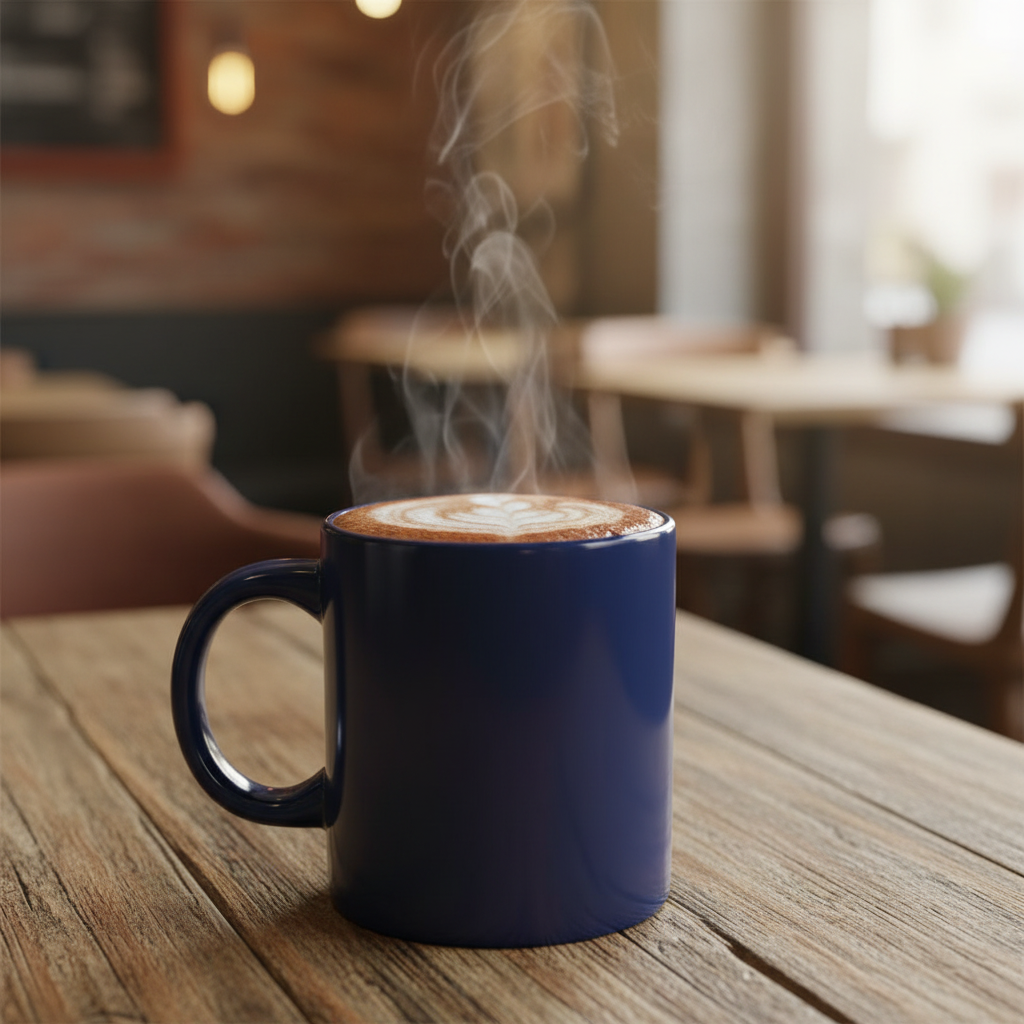 Danesco - Coffee Mug, 11 oz, Blue, 413BL- 1/1EA