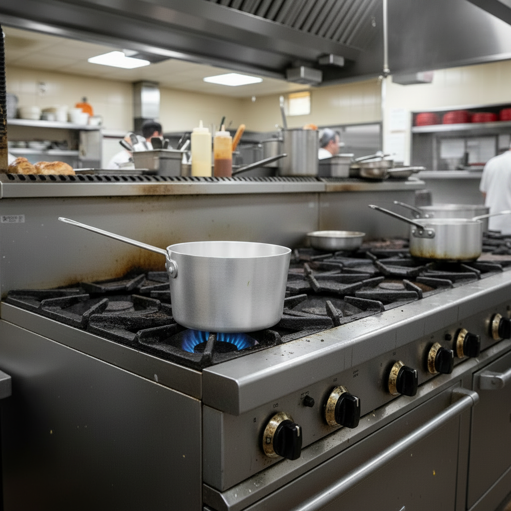 Browne - Sauce Pan, 1.5 QT, Aluminum 5813901 - 1/1EA
