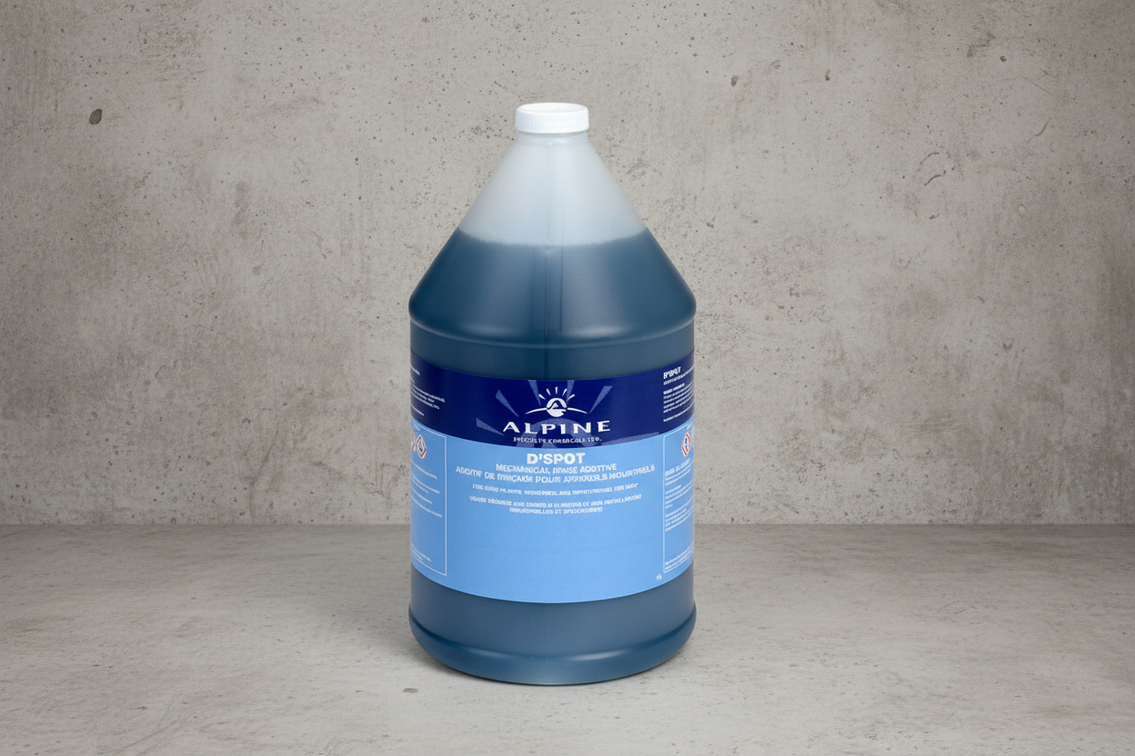 Alpine D'Spot High Temperature Liquid Rinse Additive, 17-08110-04 - (Case of 4)