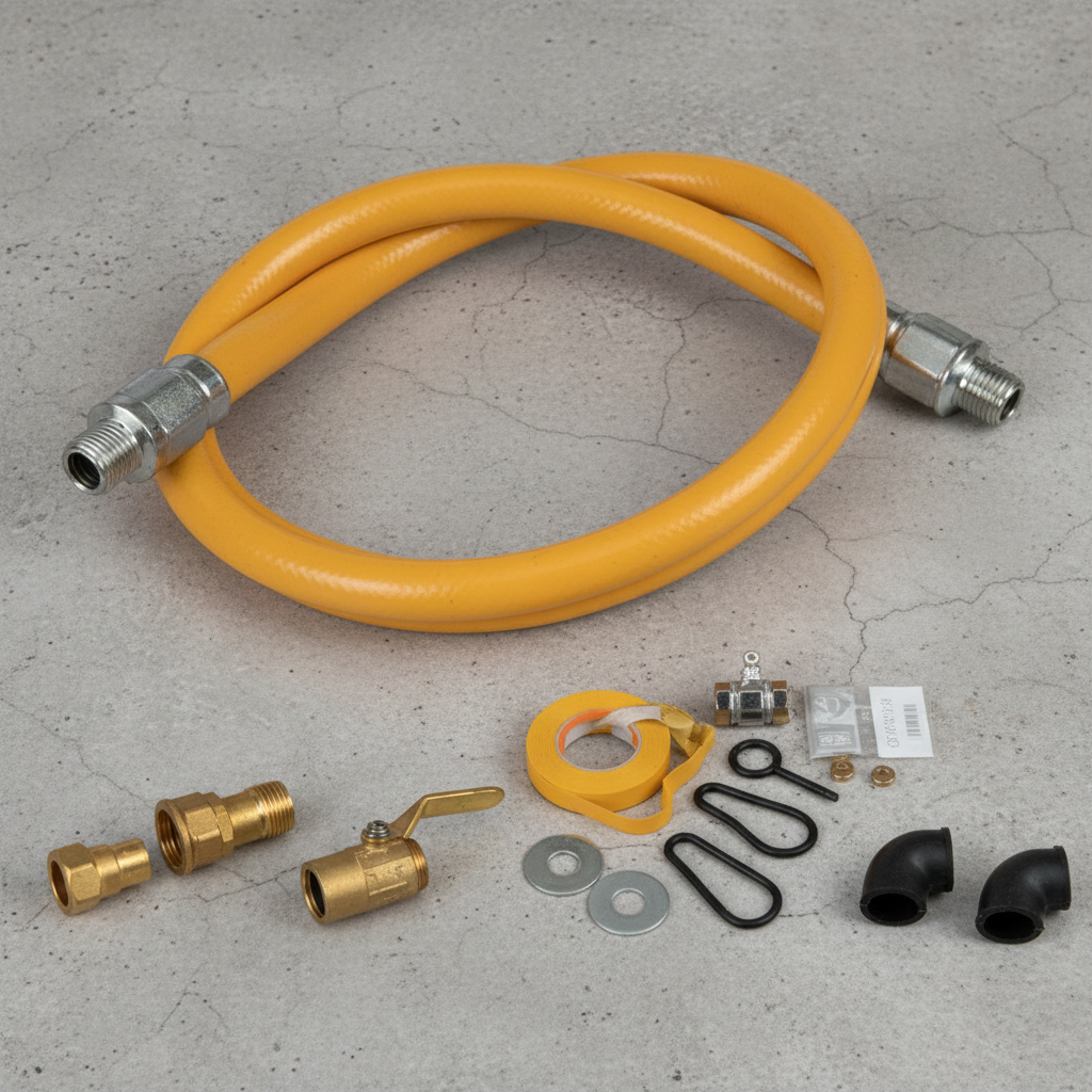 Encore - Gas Hose Connector Kit, 1/2