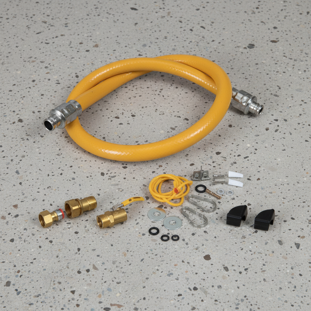 Encore - Gas Hose Connector Kit, 1/2