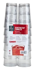 Cambro - Huntington Tumbler, 12 oz, Clear, HT120CW12SW135 - (Pack of 12)