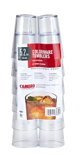 Cambro - Colorware Tumbler, Multi Pack, 5.2 oz, Clear, 500PSW12152 - (Pack of 12)
