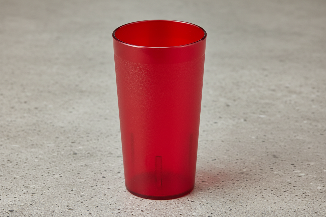 Cambro - Colorware Tumbler, 16.4 oz, Red, 1600P156 - (Case of 72)