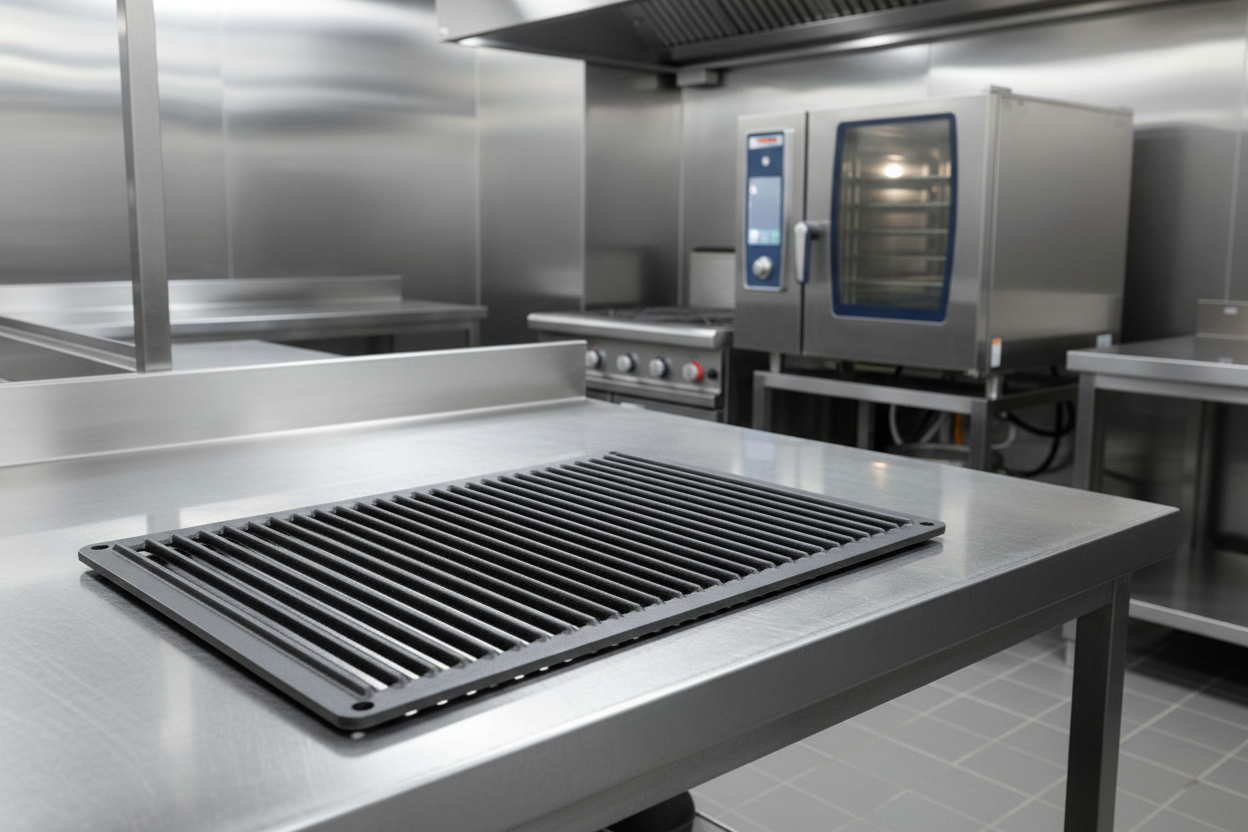 Thermalloy - Grill Tray, Combi, Full Size, Non-Stick Aluminum, 576207 - 1/1EA