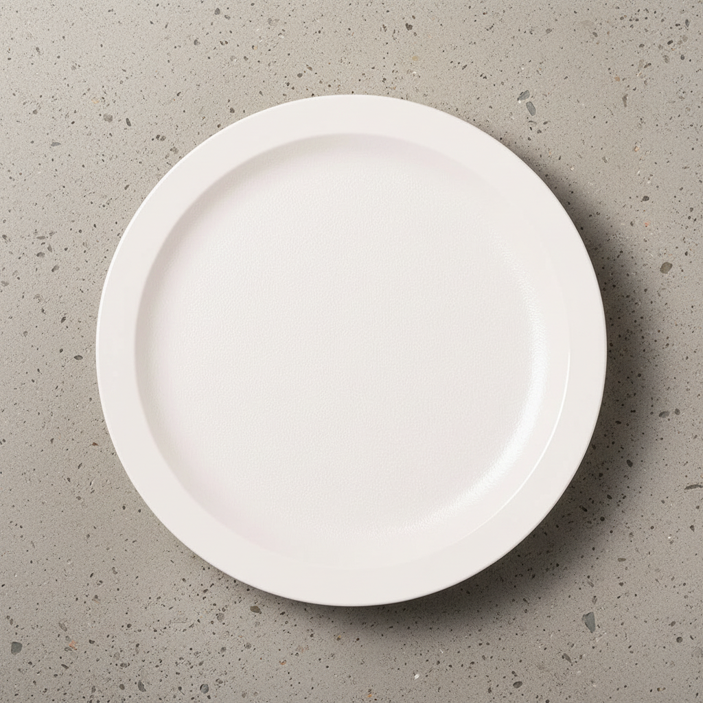 Cambro 9CWNR148 White Camwear Narrow Rim 9
