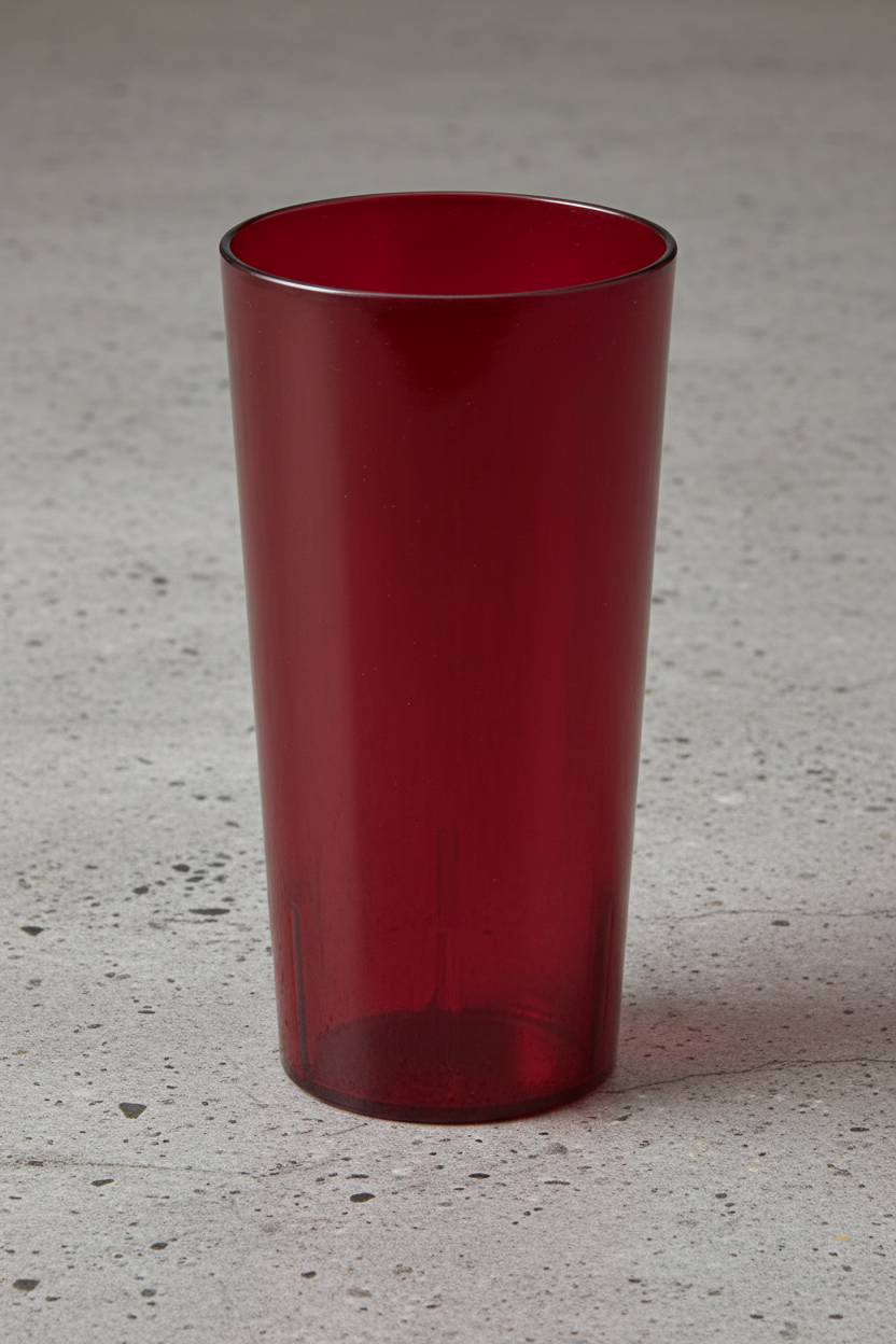 Cambro - Colorware Tumbler, Multi Pack, 22 oz, Ruby Red, 2000PSW12156 - (Pack of 12)