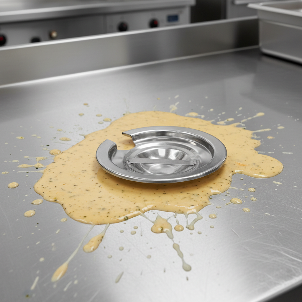 Browne - Food Pan Cover, 11 QT, Vegetable Inset, 10.5