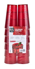 Cambro - Colorware Tumbler, Multi Pack, 22 oz, Ruby Red, 2000PSW12156 - (Pack of 12)