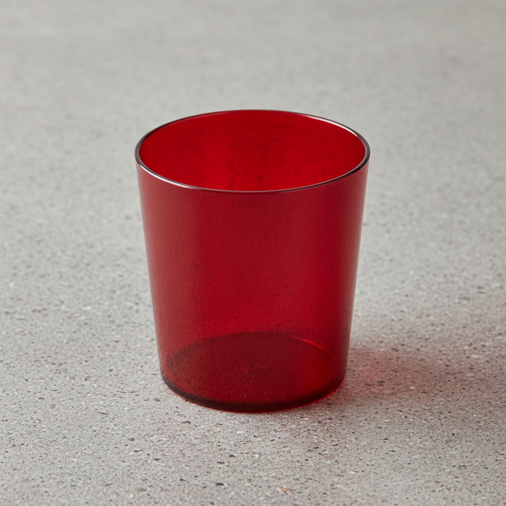 Cambro - Colorware Tumbler, 9.7 oz, Short, Ruby Red, 900P156 - (Pack of 6)