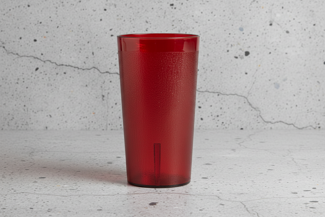 Cambro - Colorware Tumbler, 7.8 oz, Ruby Red, 800P156 - (Case of 72)