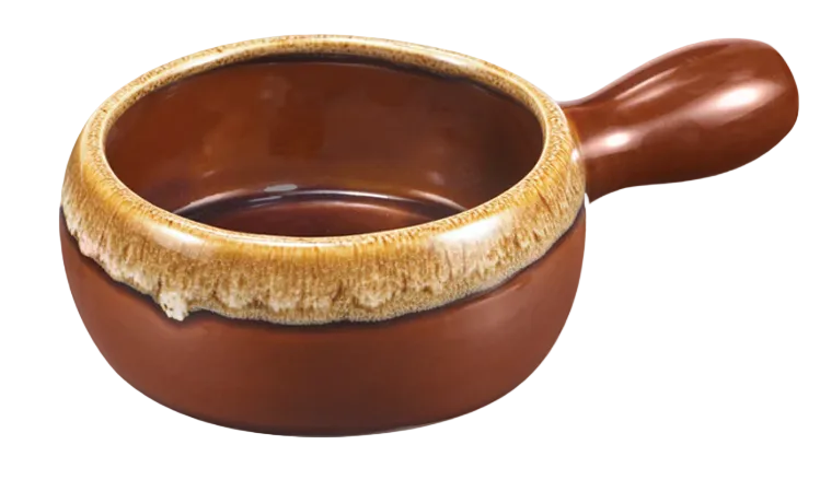 Brown - Onion Soup Bowl, 12 oz, 744050 - (Pack of 4)