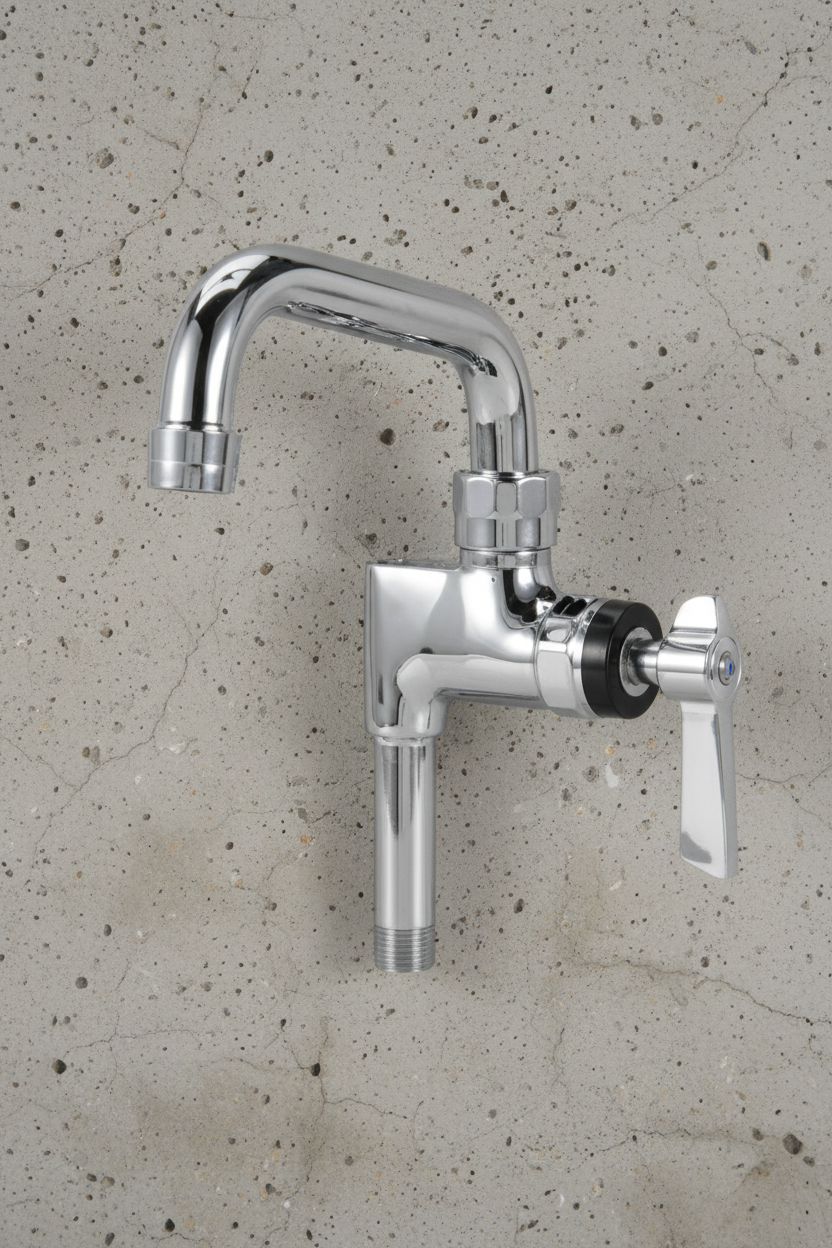 Encore - Brass Chrome Plated Add-On Faucet with 6