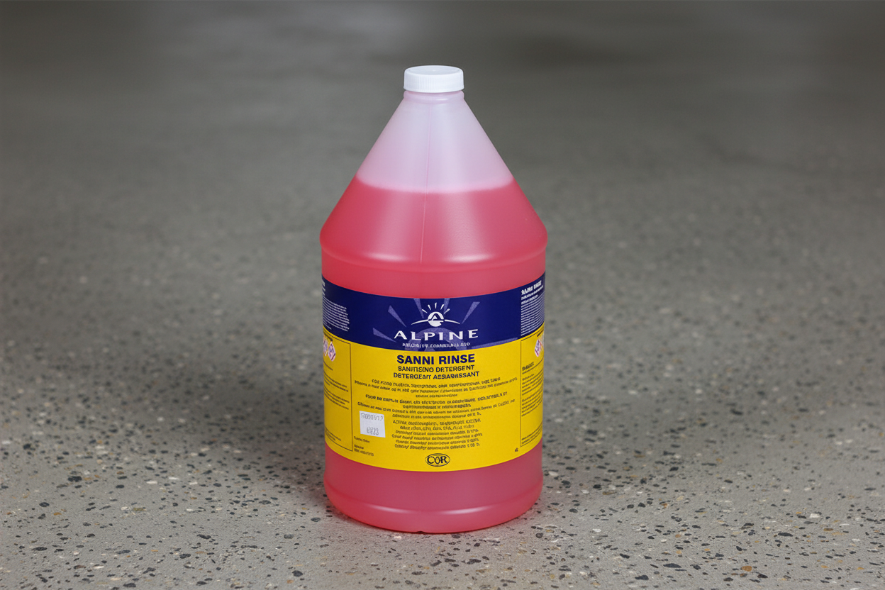 Alpine - Sanni Rinse Concentrate, 4 LT, 17-08315-04 - (Case of 4)