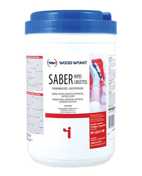 Saber Wipes, 150 Count, 09-1241190 - 1/1EA