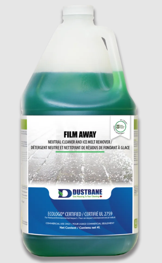 Dustbane - Film Away, Neutral Detergent (Green), 4 L, 16741440 - (Case of 4)