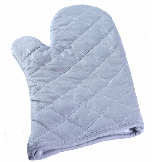 Magnum - Silicone Oven Mitt, 15", Silver, MAG30835 - 1/1EA