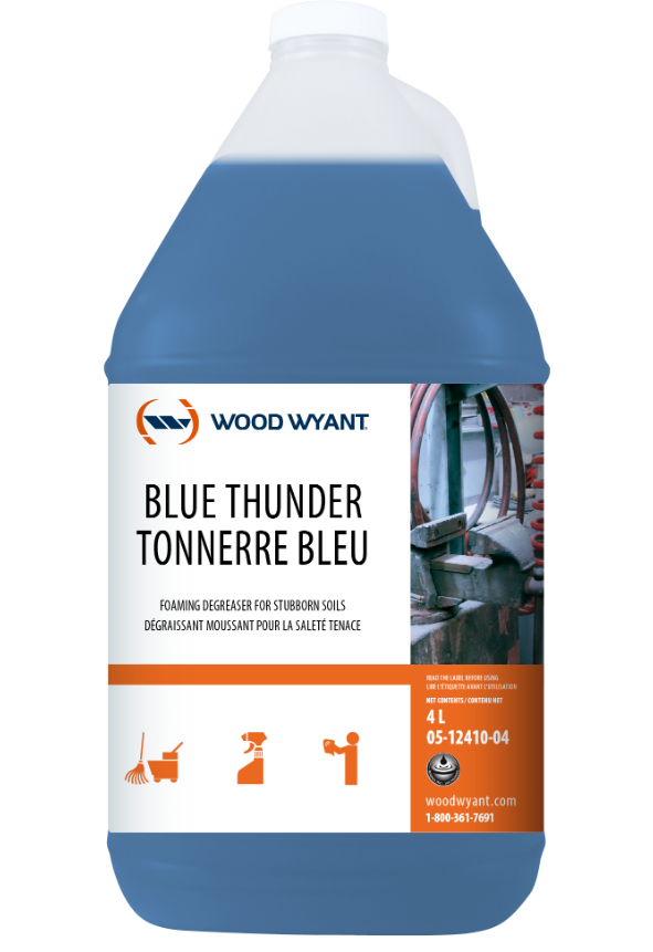 Wood Wyant - Blue Thunder, Degreaser, 4L, 05-12410-04