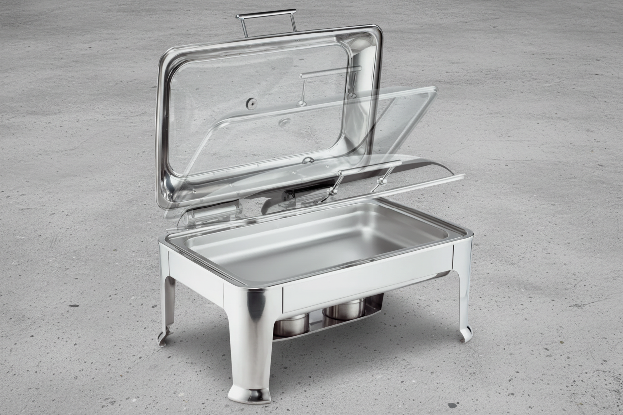 Browne - Symphony Chafer, Rectangular, w/Lid, 575162