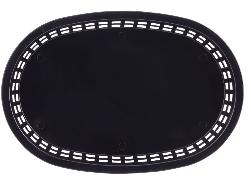 Oval Basket, Black, C1076BLK - (Case of 12)*