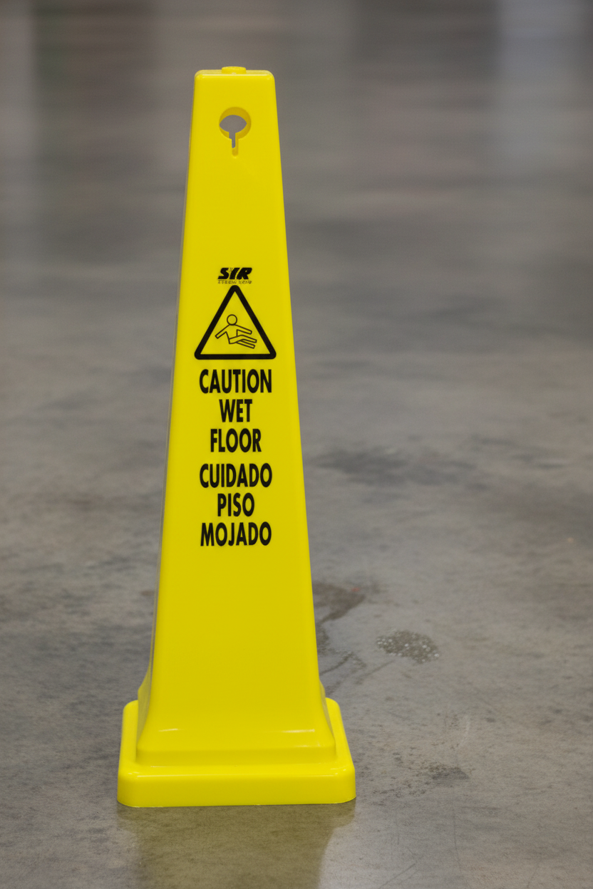 SYR - Tool Caution Cone with Double-Sided Tool Attachment, 36