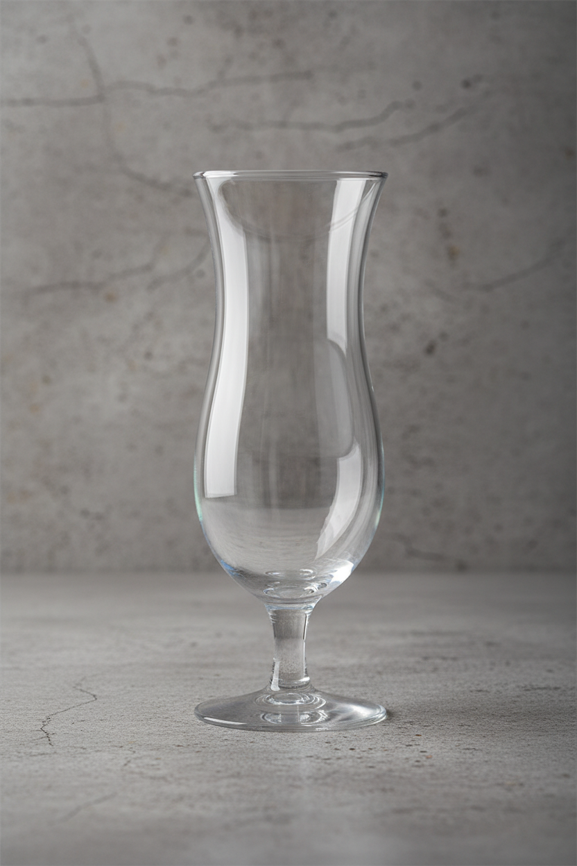 Libbey 3617 15 oz. Cyclone Hurricane Glass - 12/Case empty on white background
