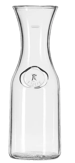 Libbey - Wine Decanter, 1 L, Glass, 97000 - (Case of 12)