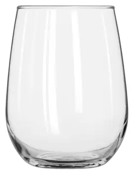 Libbey - White Wine Glass, 17 oz, Stemless, 221 - (Case of 12)