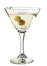 Libbey 3779 Embassy 9.25 oz. Martini Glass empty on white background