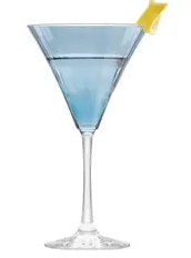 Libbey 9.5 oz Linear Sapphire Martini Glass 7402/AK1K2K - (Case of 12)
