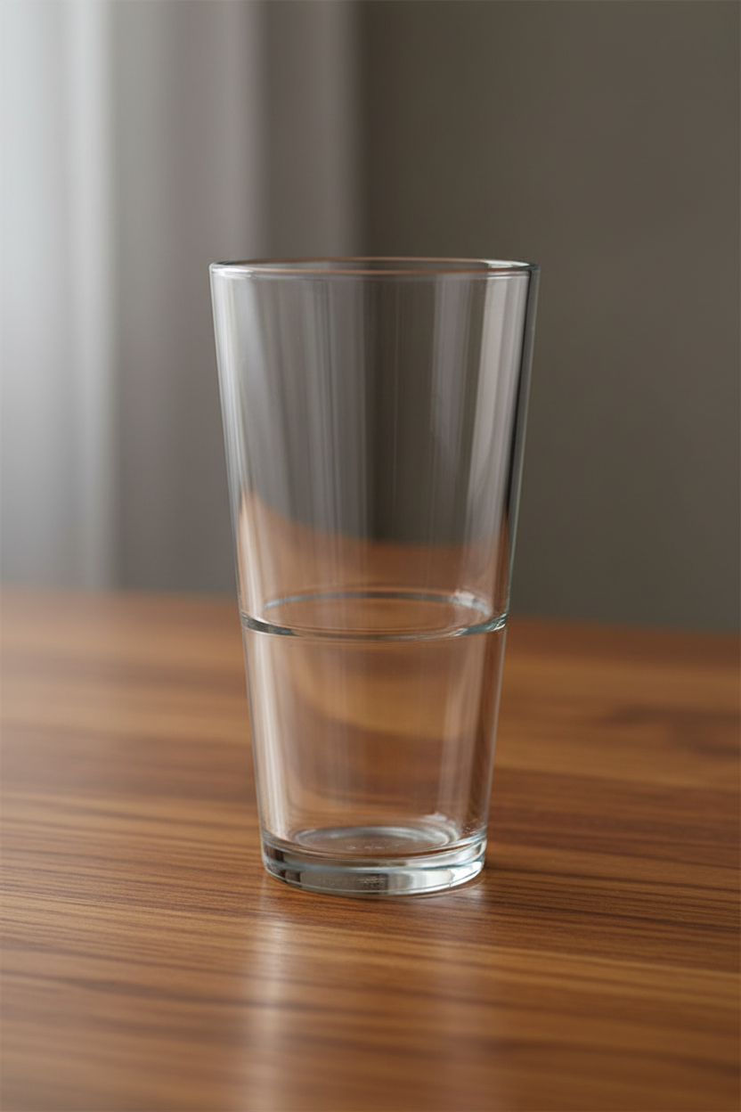 Libbey 20oz. Mixing Glass empty on white background