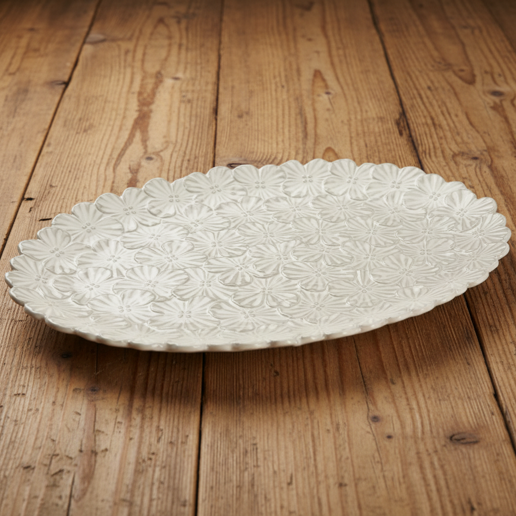 BIA - Textured Serving Platter, 12.5
