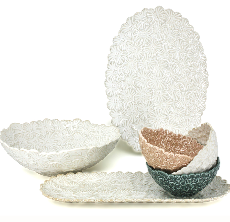 BIA - Textured Serving Platter, 12.5