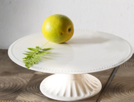 BIA - Chantilly, Cake Stand, Porcelin, White, 982035WH