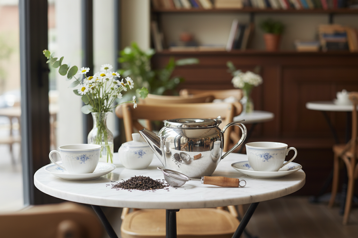 Browne - Teapot, 48 oz, Stackable, 515154 - 1/1EA