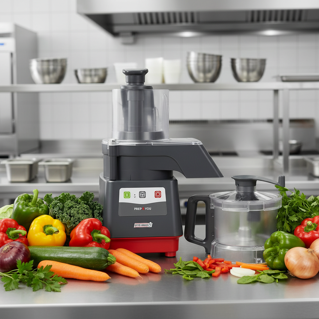 DitoSama - Prep4You Combined Vegetable Slicer/Mixer, Single Speed, 1 HP, 115V, 602251