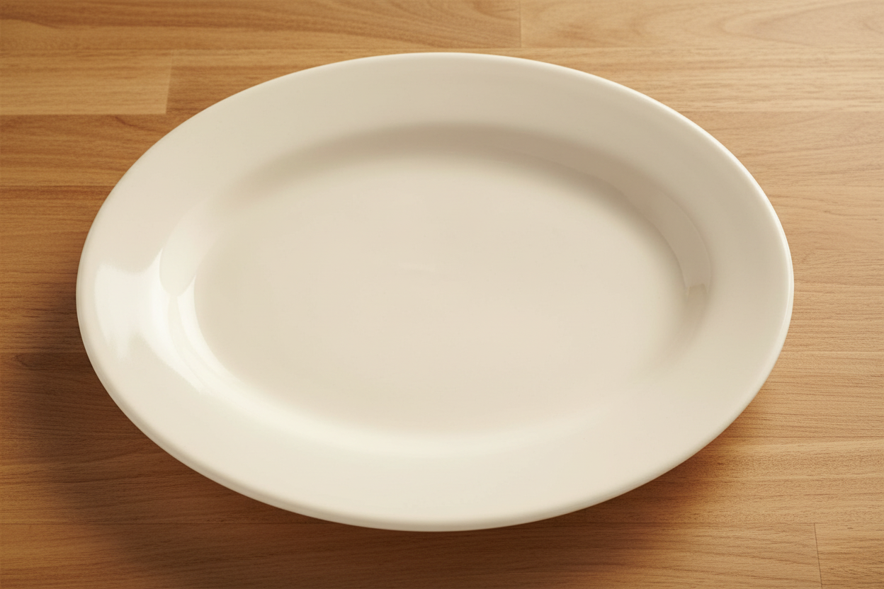Libbey - Oval Platter, 8.13