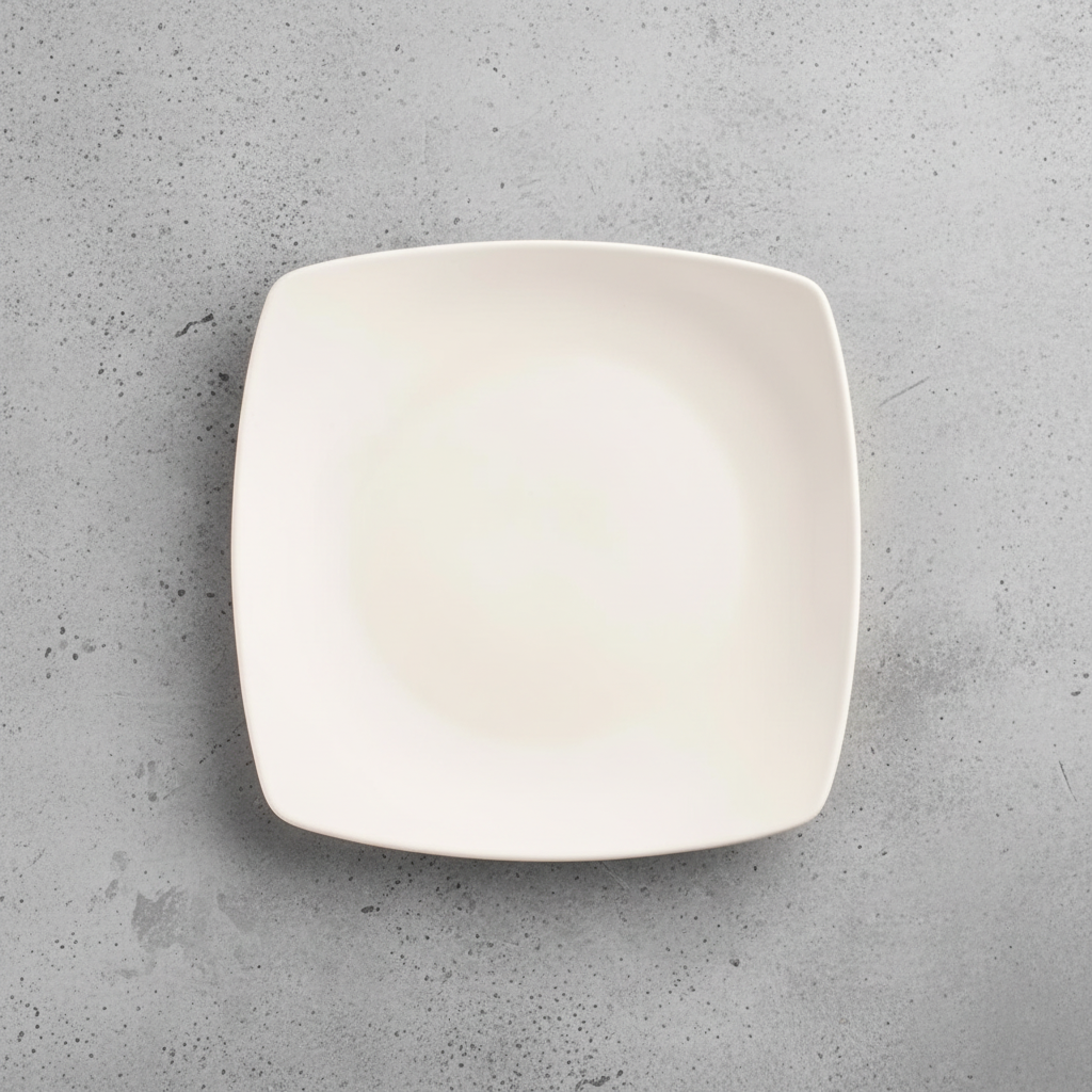Libbey - Plate Square, 10 1/4