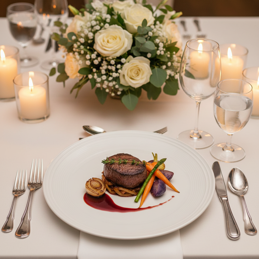 Steelite -  Aura Coupe Plate, 6.5