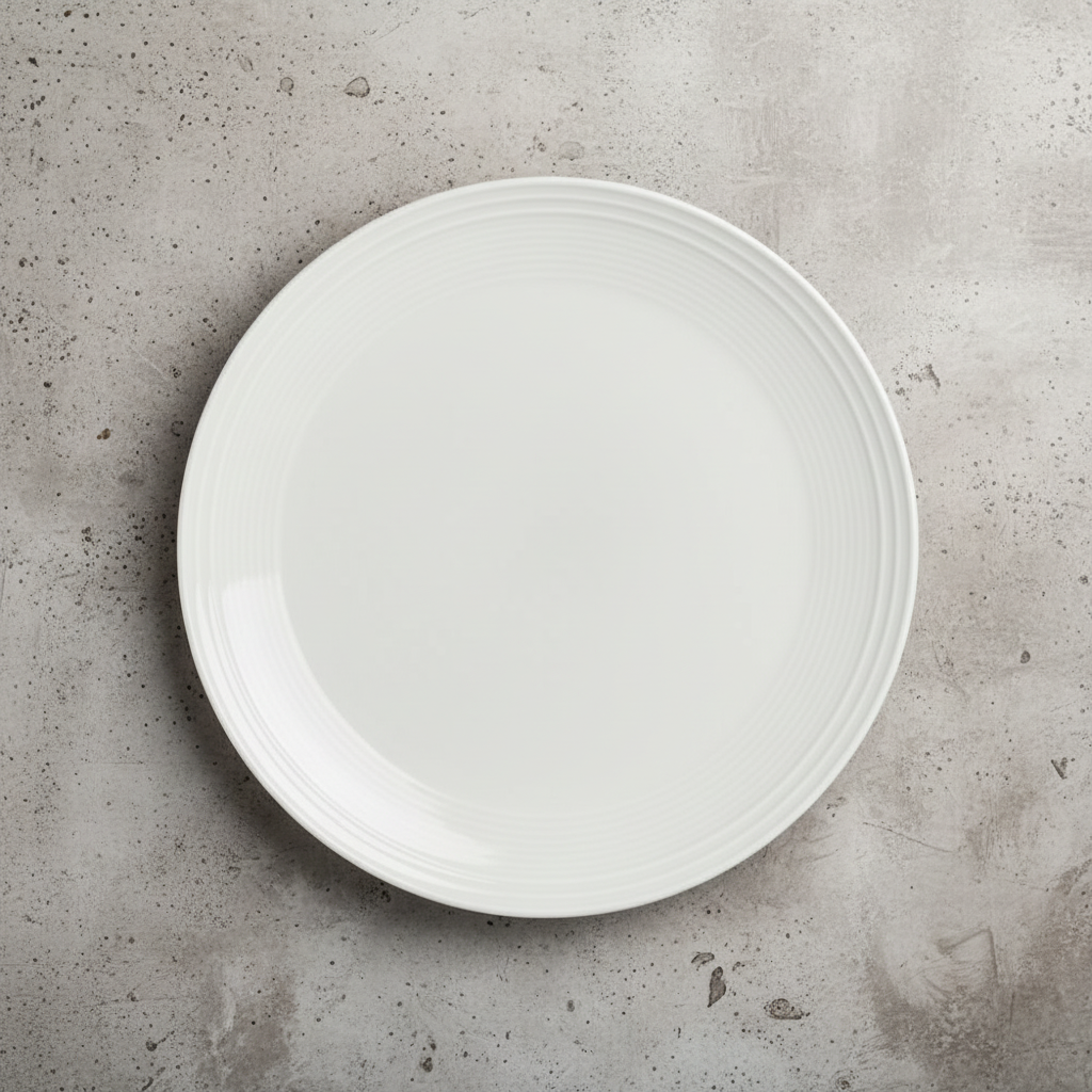 Steelite -  Aura Coupe Plate, 6.5