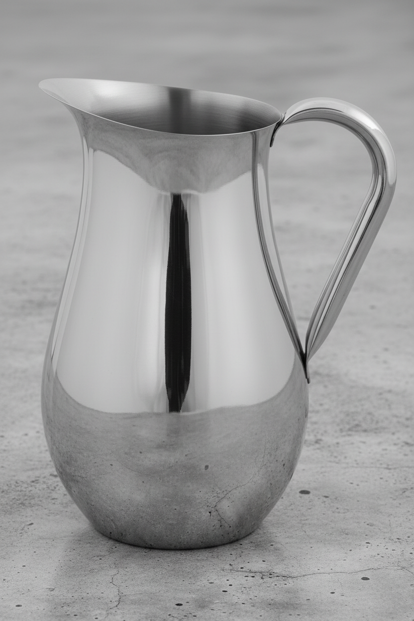 Creations Water Pitcher, Mirror Finish, 8