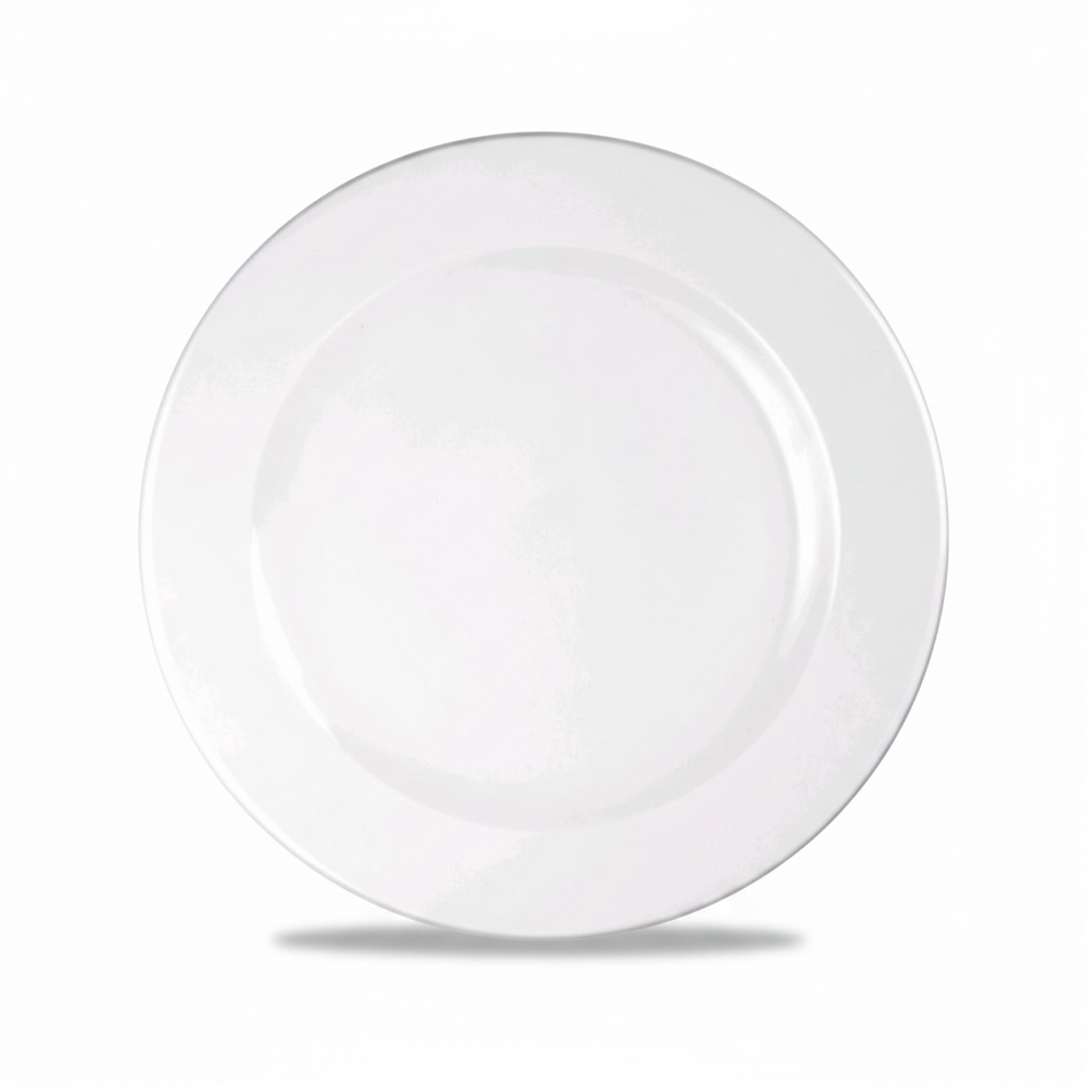 Churchill - Plate Rolled Edge, 9 3/16", Super Vitrified, WH VP91 - (Case of 12)*