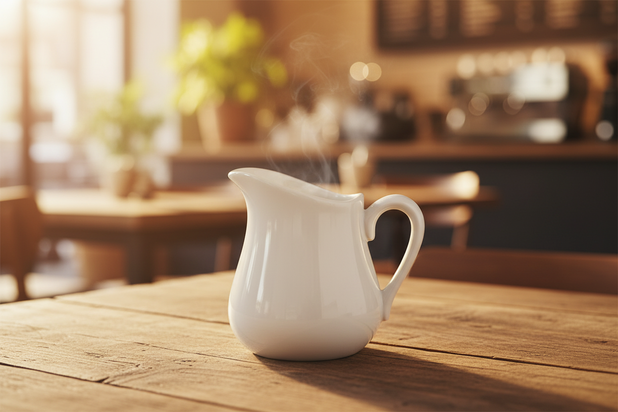 Danesco - Creamer, 4 oz, White, 900149 - 1/1EA