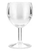 GET - Wine Glass, 6 oz, SAN Plastic, SW-1406-1-CL - 1/1EA*