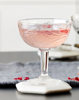 Libbey - Hobstar Coupe Cocktail Glass, 8.5 oz, 929799 - (Case of 12)