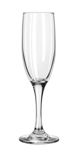 Libbey - Embassy Flute Glass, 6 oz, 3795 - (Case of 12)