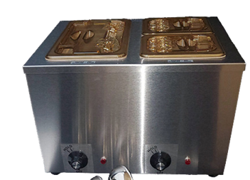 Duke Dri-Channel 1/3 size Dual Food Warmer 259472 1/1EA*